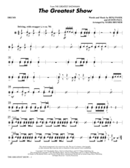 The Greatest Show - Drums Sheet Music by Pasek & Paul