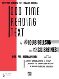 Odd Time Reading Text Sheet Music by Louie Bellson