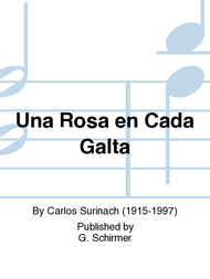 Una Rosa en Cada Galta Sheet Music by Carlos Surinach