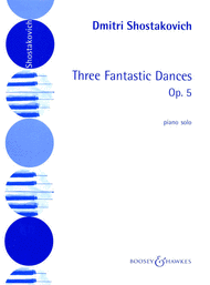 Three Fantastic Dances Sheet Music by Dmitri Shostakovich