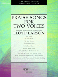 Praise Songs for Two Voices Sheet Music by Various