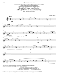 How Can I Keep from Singing: My Life Flows on in Endless Song (Instrumental Parts) Sheet Music by Taylor Davis