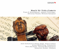 Musik Fur Viola D'Amore Sheet Music by A. Schumann