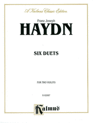 Six Duets For Two Violins Sheet Music by Franz Joseph Haydn