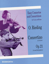 Concertino in A Minor Op. 21 Sheet Music by Oscar Rieding