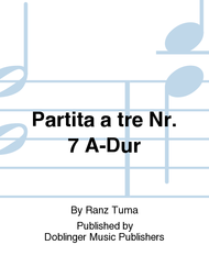 Partita a tre Nr. 7 A-Dur Sheet Music by Ranz Tuma