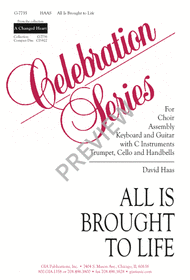 All Is Brought to Life Sheet Music by David Haas