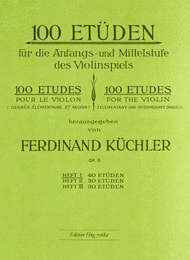 100 Etuden Vol 1 Sheet Music by Ferdinand Kuchler