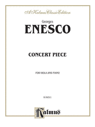 Concert Piece Sheet Music by Georges Enescu