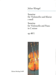 Sonatina in C minor Op. 48/1 Sheet Music by Julius Klengel