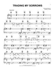 Trading My Sorrows Sheet Music by Darrell Evans