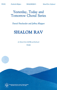 Shalom Rav Sheet Music by Dan Freelander