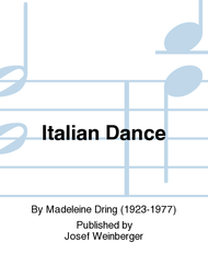 Italian Dance Sheet Music by Madeleine Dring