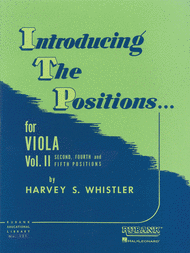 Introducing the Positions for Viola Sheet Music by Harvey S. Whistler