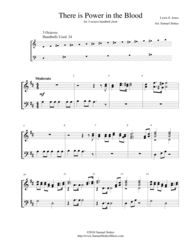 There is Power in the Blood - for 3-octave handbell choir Sheet Music by Lewis E. Jones