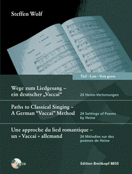 Wege zum Liedgesang - tiefe Stimme (mit CD) Sheet Music by Steffen Wolf