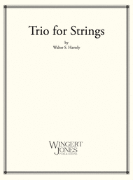 Trio For Strings Sheet Music by Walter S. Hartley