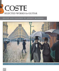 Coste -- Selected Works for Guitar Sheet Music by Napoleon Coste