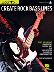 How to Create Rock Bass Lines Sheet Music by Steve Gorenberg
