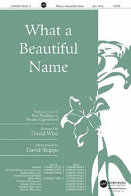 What a Beautiful Name Sheet Music by David Wise