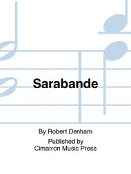 Sarabande Sheet Music by Robert Denham