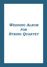 Wedding Album for String Quartet Sheet Music by Wagner