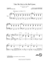 Take Me Out To The Ball Game Sheet Music by Albert Von Tilzer