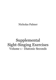 Sight-singing exercises for two-part choirs (SA or TB) Sheet Music by Nicholas Palmer