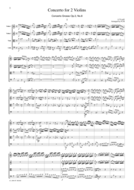 Vivaldi  Concerto for 2 Violins in a moll