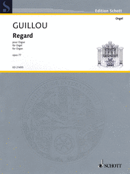 Regard op. 77 Sheet Music by Jean Guillou
