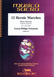 12 Heroic Marches Sheet Music by Jan Valta