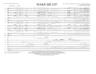 Wake Me Up! - Full Score Sheet Music by Avicii