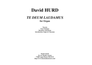 David Hurd:  Te Deum Laudamus for organ Sheet Music by David Hurd