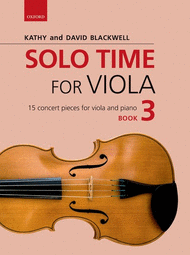 Solo Time for Viola Book 3 Sheet Music by David Blackwell
