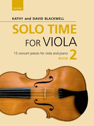 Solo Time for Viola Book 2 Sheet Music by David Blackwell
