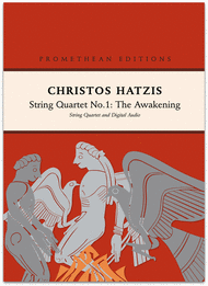 String Quartet No.1: The Awakening Sheet Music by Christos Hatzis