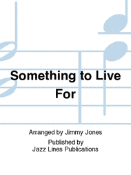 Something to Live For Sheet Music by Jimmy Jones