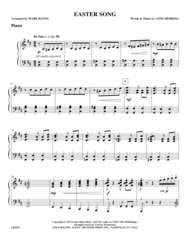 Easter Song - Piano Sheet Music by Glad