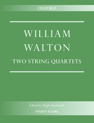 Two String Quartets Sheet Music by William Walton
