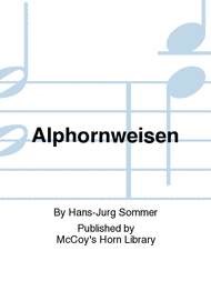 Alphornweisen Sheet Music by Hans-Jurg Sommer