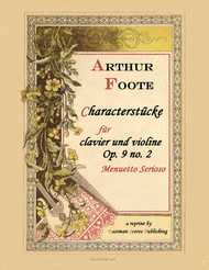 Menuetto Sheet Music by Arthur William Foote