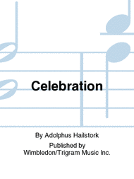 Celebration Sheet Music by Adolphus Hailstork