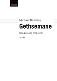 Gethsemane Sheet Music by Michael Berkeley