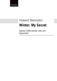 Winter: My Secret Sheet Music by Howard Skempton