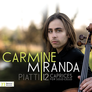 12 Caprices Solo Cello Sheet Music by Carmine Miranda