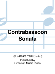 Contrabassoon Sonata Sheet Music by Barbara York