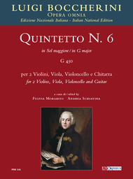 Quintet No. 6 in G major (G 450) for 2 Violins