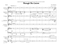 Through The Cavern (percussion ensemble piece) Sheet Music by Nico Mendoza