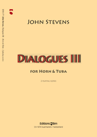 Dialogues III Sheet Music by John Stevens