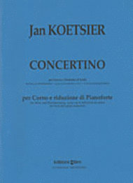 Concertino op. 74 Sheet Music by Jan Koetsier